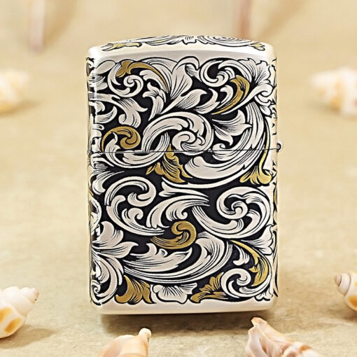 Zippo 12 con giáp cao cấp năm Mão – Mèo 12.4CC - Ảnh 3