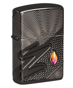 Zippo Z Crystal Armor High Polish Black - 46928