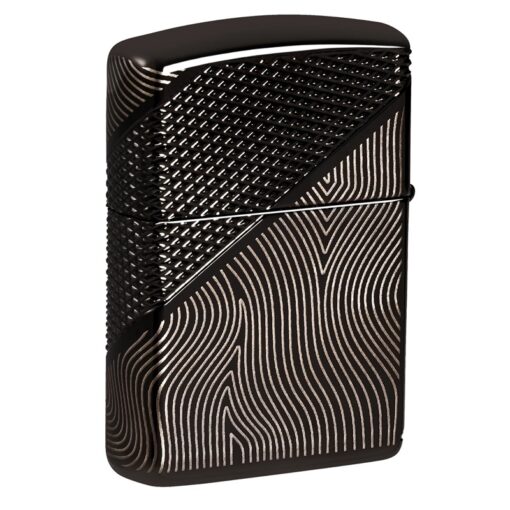 Zippo Z Crystal Armor High Polish Black - 46928 - Ảnh 3