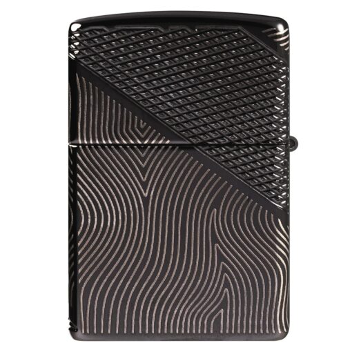 Zippo Z Crystal Armor High Polish Black - 46928 - Ảnh 5