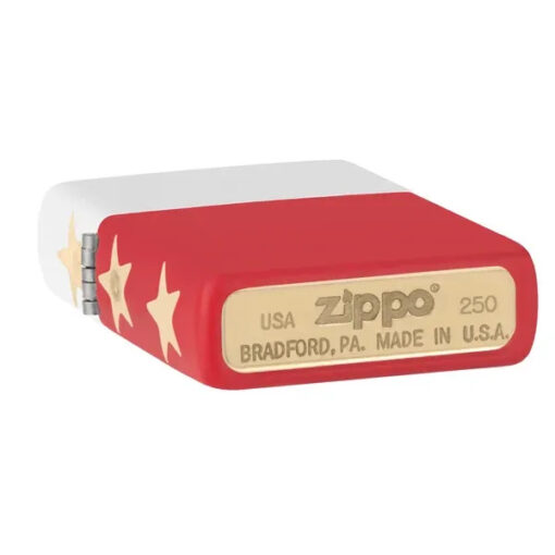 Zippo 250th Anniversary Special Edition White Red Matte - 47294 - Ảnh 11