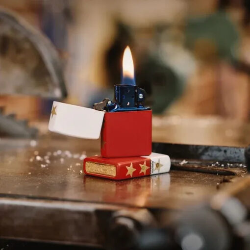 Zippo 250th Anniversary Special Edition White Red Matte - 47294 - Ảnh 12