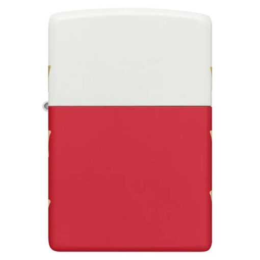 Zippo 250th Anniversary Special Edition White Red Matte - 47294 - Ảnh 4