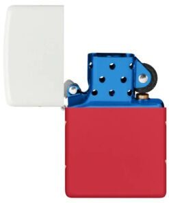 Alternative view of Zippo 250th Anniversary Special Edition White Red Matte - 47294